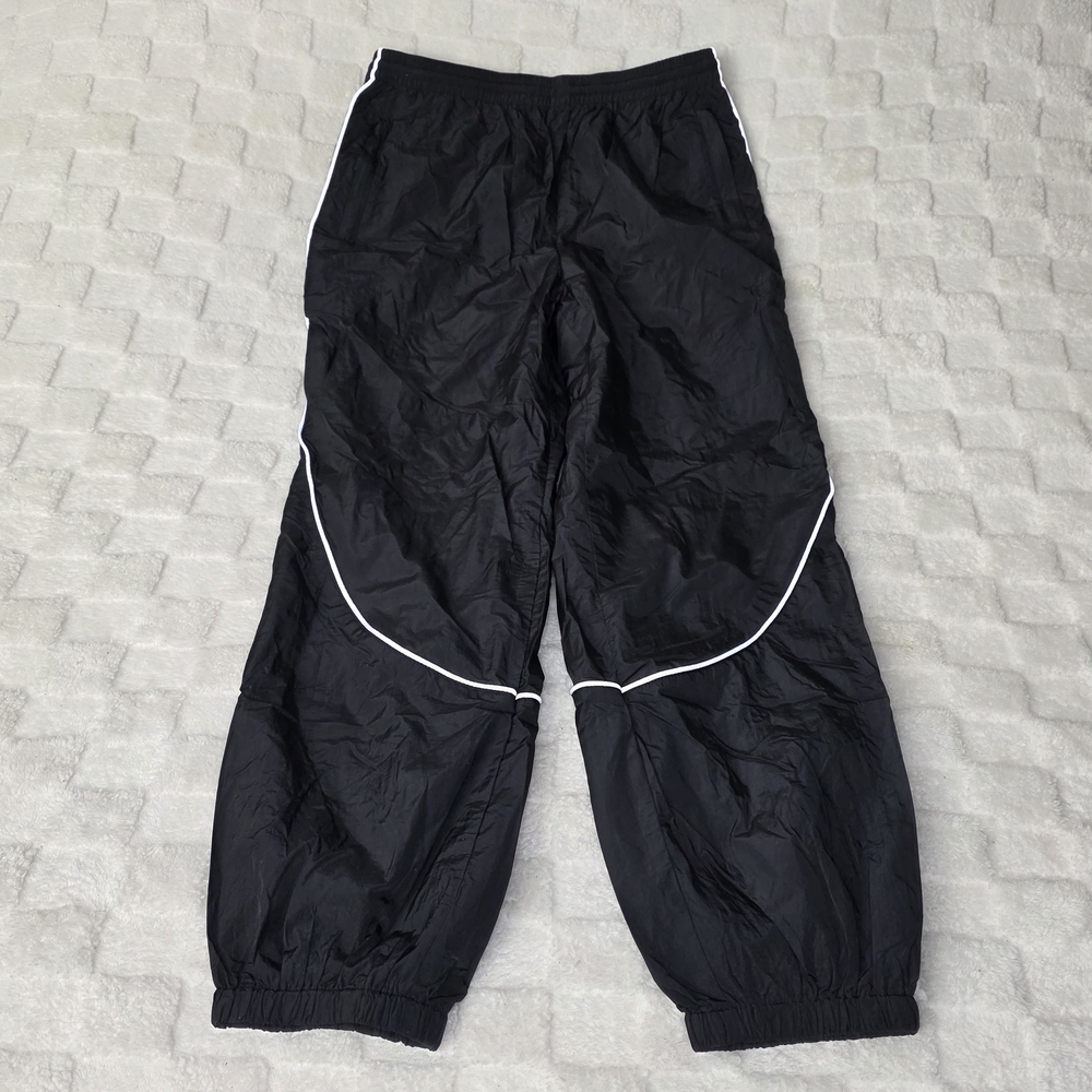 Urban Outfitters Track Pants Black W/ Reflective Piping Men's Size Large BNWOT